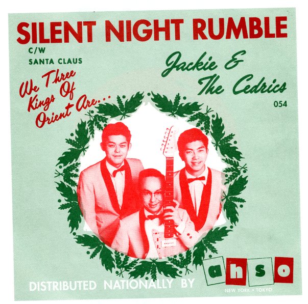 Jackie & The Cedrics : Silent Night Rumble/Santa Claus (green colored vinyl) (7-inch, Vinyl ...